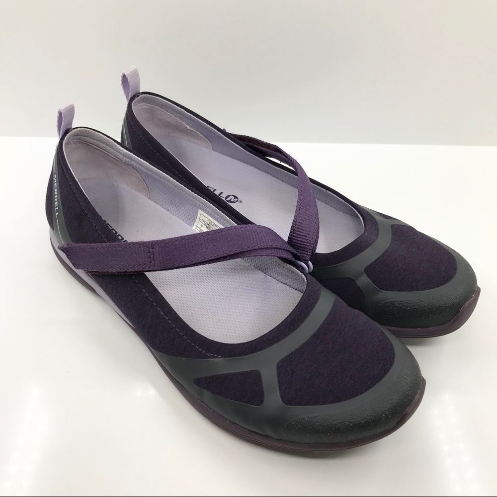 Merrell Mary Janes Purple and Grey